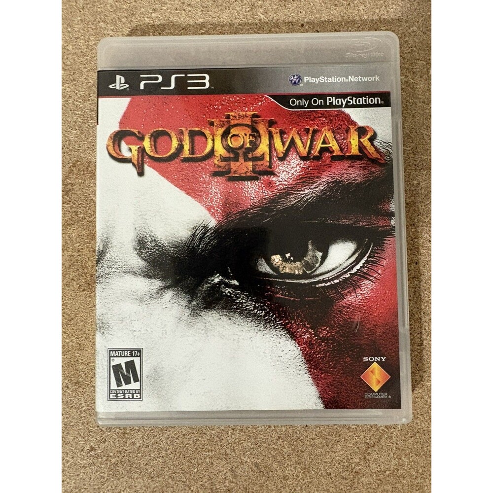 God of War III God of War PS3 -CIB W Manual